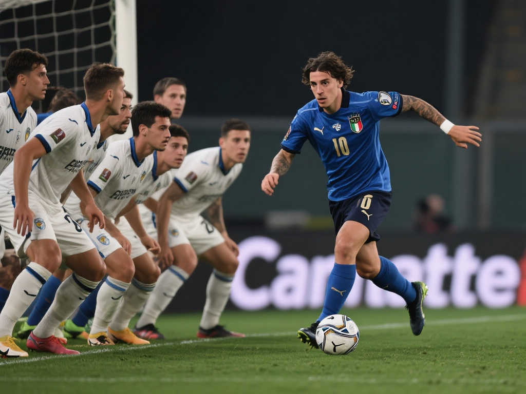 【现场】托纳利点燃圣西罗，意大利防线彻底崩溃